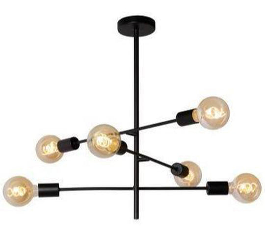 Lester taklampe - Svart-Taklamper-Lucide-Svart-lc21119/06/30-Lightup.no