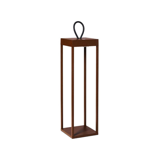 Lucerna lanterne/lykt 50cm IP65 - Corten-Utebelysning Hagebelysning-LOOM Design-Corten-LF-802-006-Lightup.no