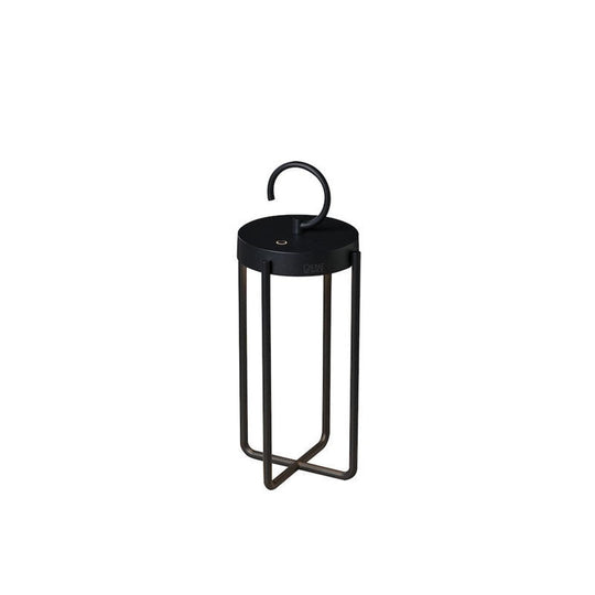 Manorola lanterne bord/gulv 39 cm IP54 oppladbar - Svart-Utebelysning Hagebelysning-Konstsmide-Svart-7820-750-Lightup.no