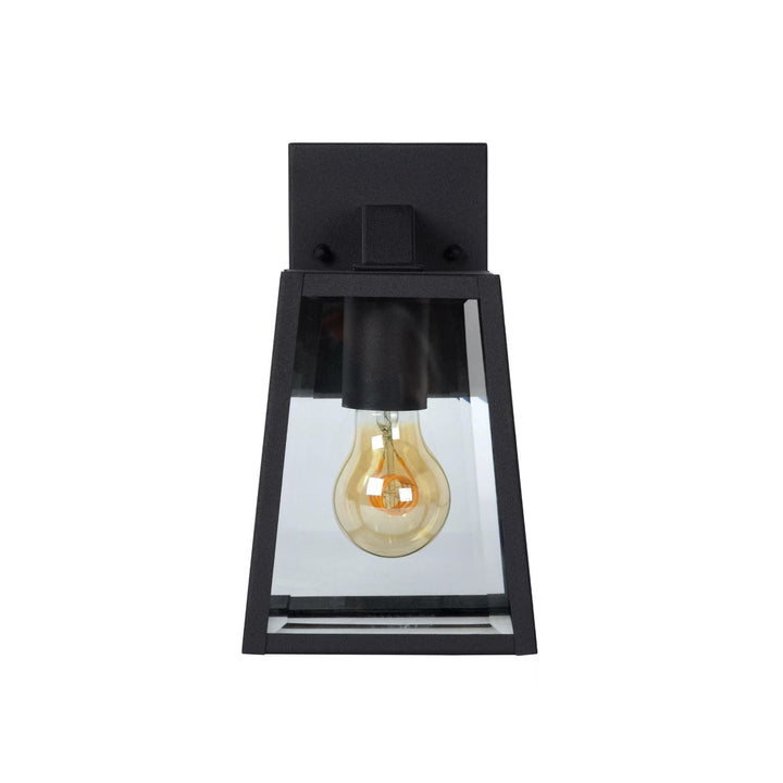 Matsol vegglampe utendørs E27 - Svart-Utebelysning vegg klassisk-Lucide-Svart-lc29828/01/30-Lightup.no
