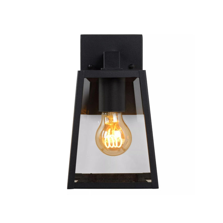 Matsol vegglampe utendørs E27 - Svart-Utebelysning vegg klassisk-Lucide-Svart-lc29828/01/30-Lightup.no