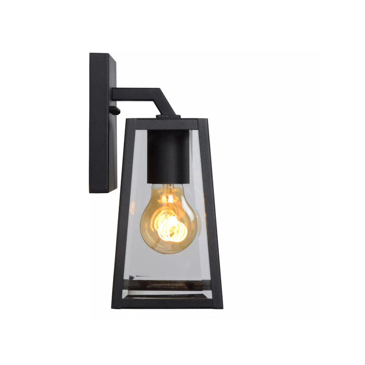 Matsol vegglampe utendørs E27 - Svart-Utebelysning vegg klassisk-Lucide-Svart-lc29828/01/30-Lightup.no