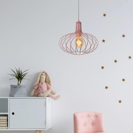 Merlina takpendel 38 cm - Rosa-Takpendler-Lucide-Rosa-LC78393/38/66-Lightup.no