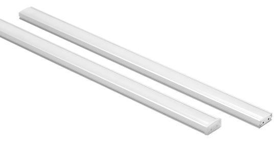 MiniLink 30 cm 5W 3000K - Sølvgrå/Frostet - 1 stk-Kjøkkenbenk belysning-NorDesign-Grå-3258467-Lightup.no