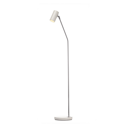Minipoint gulvlampe - Hvit/Krom-Gulvlamper-Örsjö-Hvit / Krom-GX224-01-G-Lightup.no