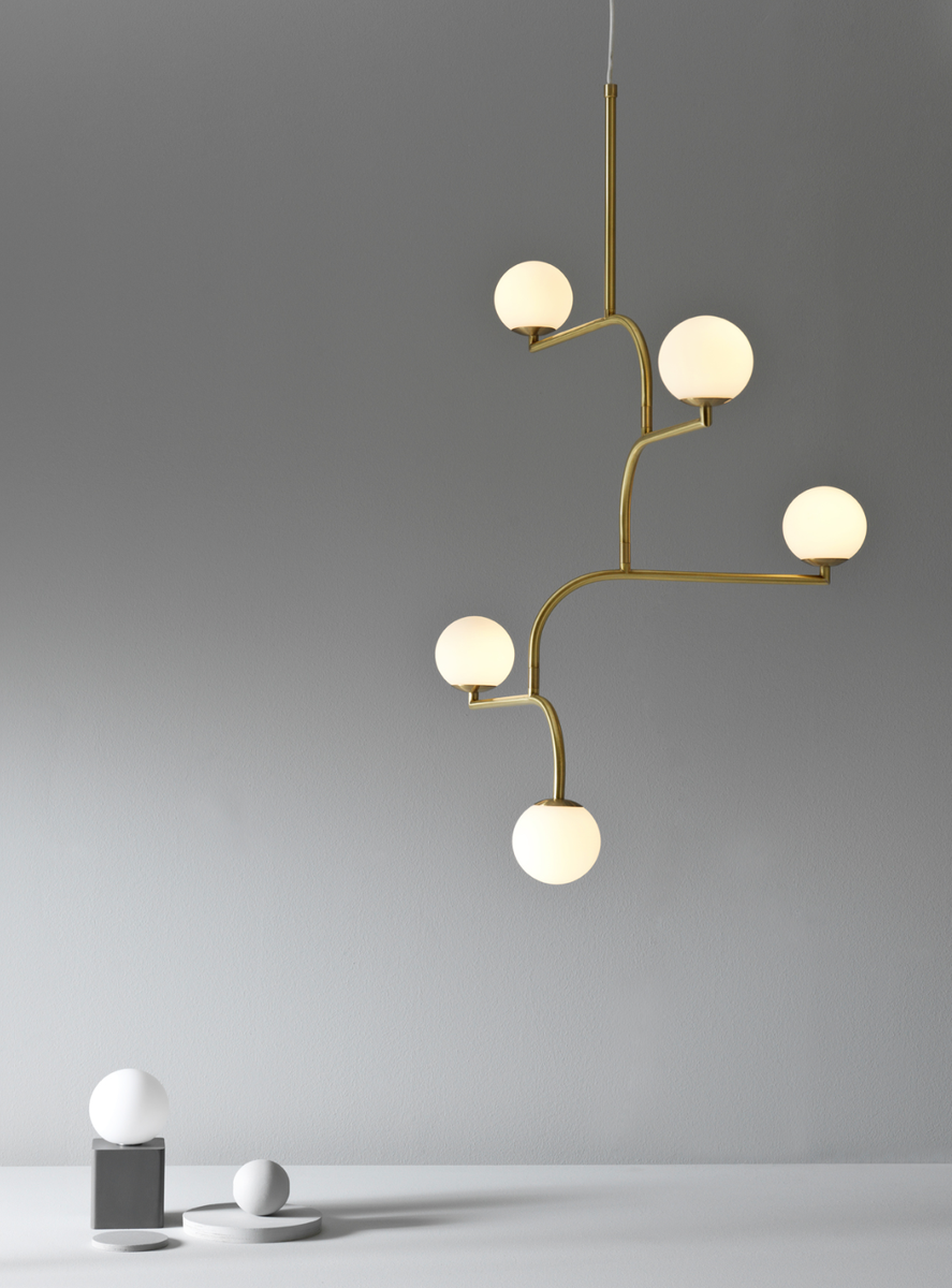 Mobil 5 taklampe - messing-Takpendler-Pholc-Messing-Phc__510158-Lightup.no