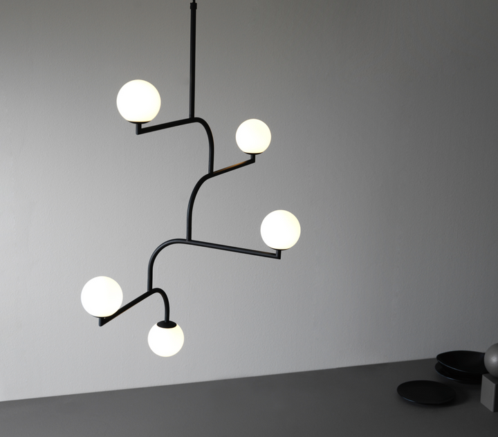 Mobil 5 taklampe - svart-Takpendler-Pholc-Svart-Phc__510155-Lightup.no