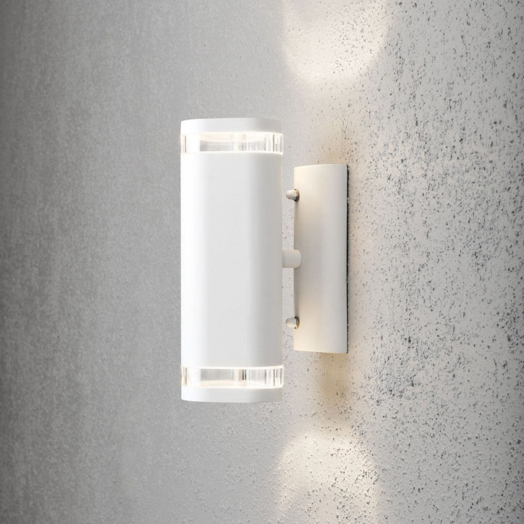 Modena vegglampe I opp/ned - Hvit-Utebelysning vegg opp og ned-Konstsmide-Hvit-7512-250-Lightup.no