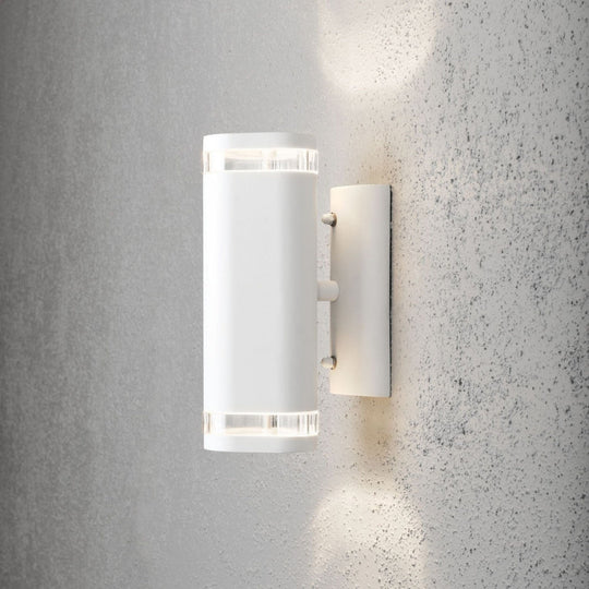 Modena vegglampe I opp/ned - Hvit-Utebelysning vegg opp og ned-Konstsmide-Hvit-7512-250-Lightup.no