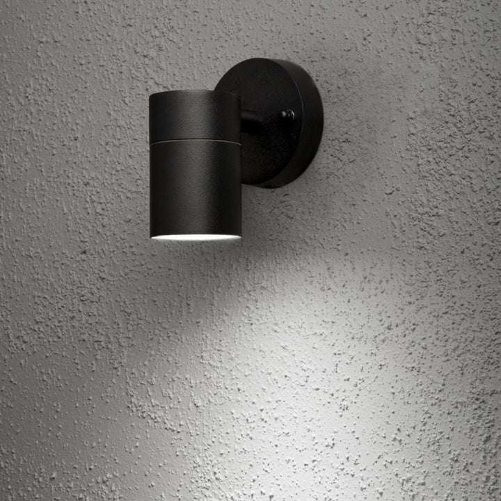 Modena vegglampe ned GU10 - Svart-Utebelysning vegg opp og ned-Konstsmide-Svart-7572-750-Lightup.no