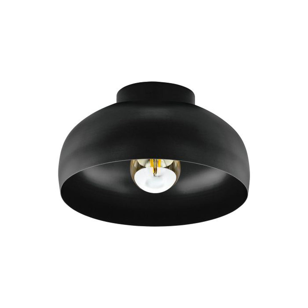 Mogano takplafond 28 cm E27 - Svart-Taklamper-Eglo-Svart-900553-Lightup.no