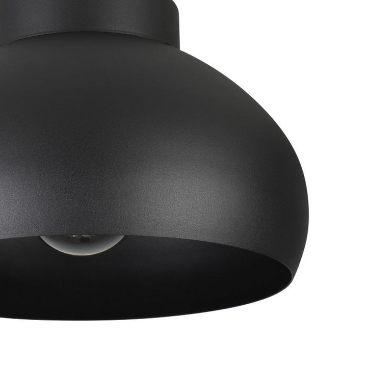 Mogano takplafond 28 cm E27 - Svart-Taklamper-Eglo-Svart-900553-Lightup.no