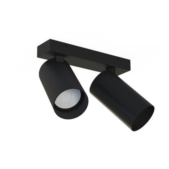 Mono dobbel takspot - Svart-Taklamper-Nowodvorski-Svart-N-7841-Lightup.no