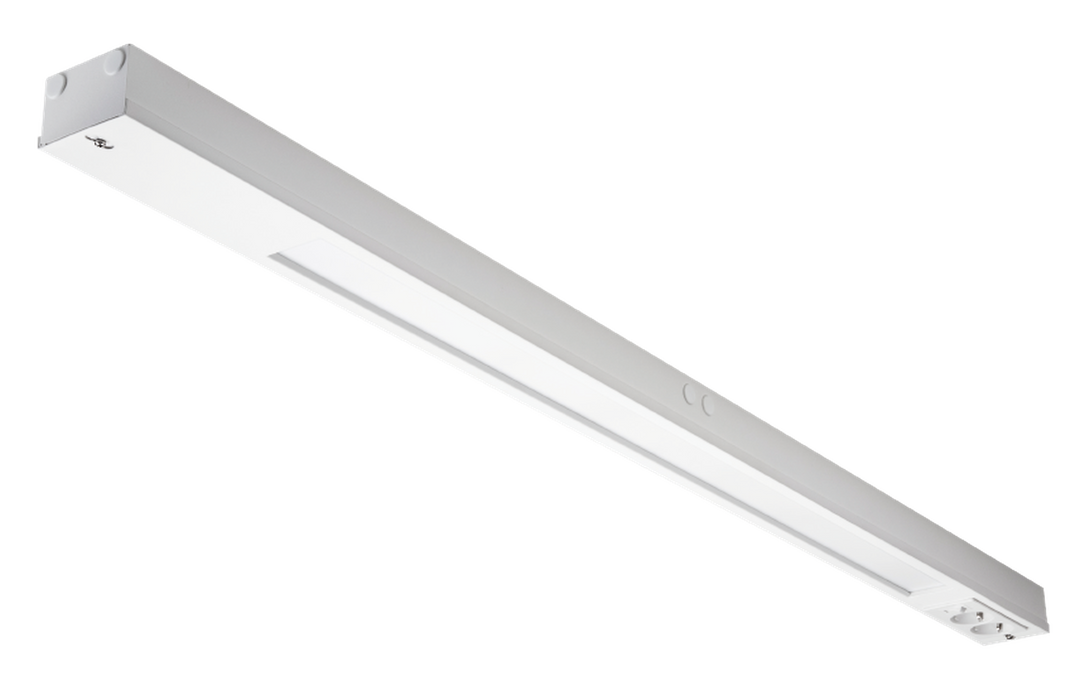 Namsen 1200 benkarmatur m/2 stikk 2700 Kelvin dimbar 26W - Hvit-Kjøkkenbenk belysning-Sg Armaturen As-Hvit-3302783-Lightup.no