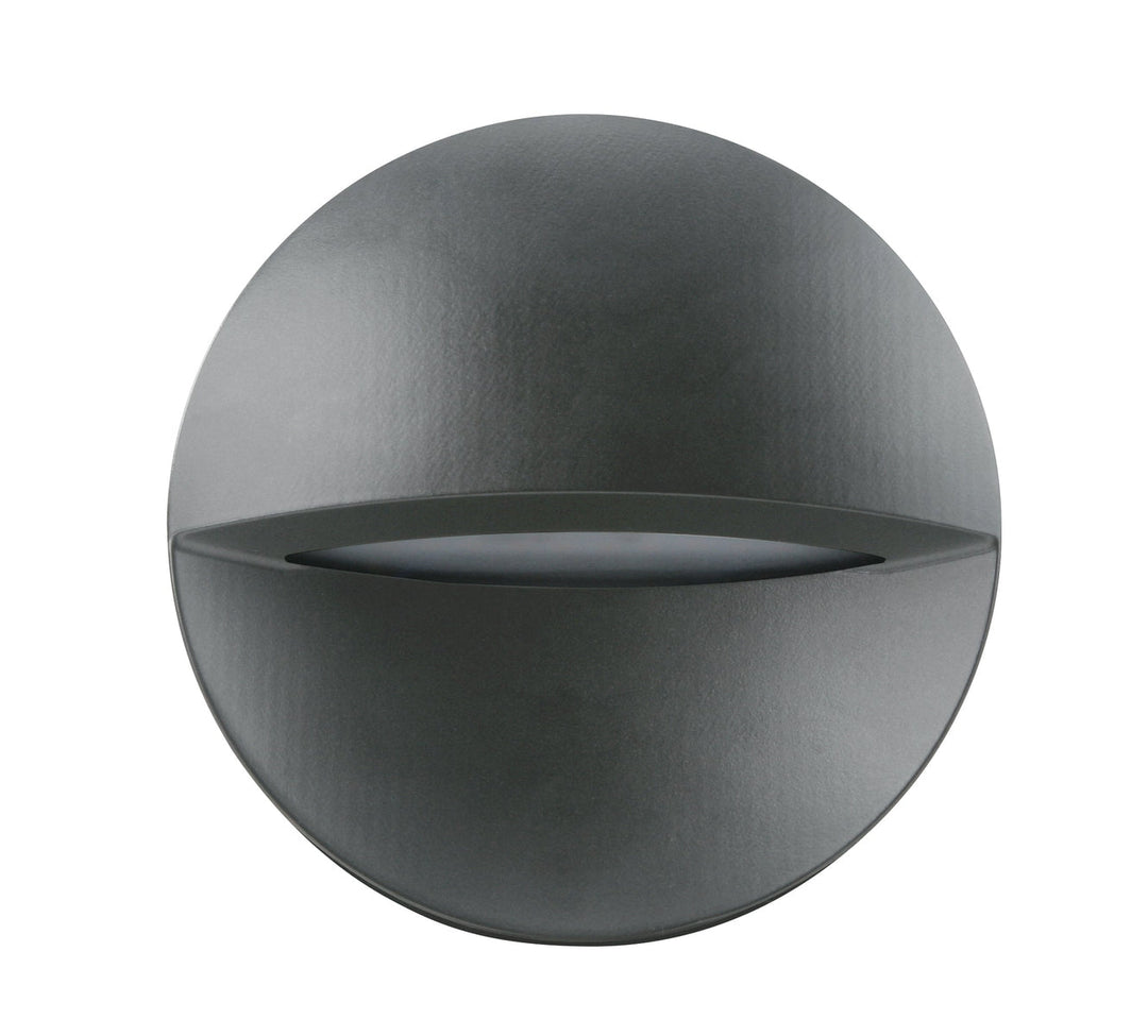 Nerine 140 vegglampe utensdørs 3,2W coloure switch 3000/4000K IP65 - Antrasitt grå-Utebelysning vegg opp og ned-NorDesign-Antrasitt-205030120-Lightup.no