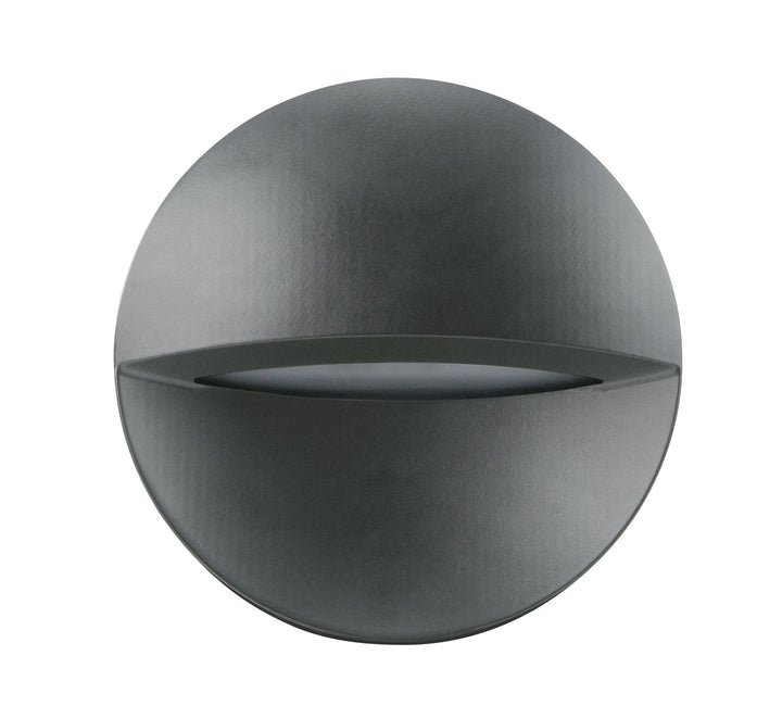 Nerine 140 vegglampe utensdørs 3,2W coloure switch 3000/4000K IP65 - Antrasitt grå-Utebelysning vegg opp og ned-NorDesign-Antrasitt-205030120-Lightup.no