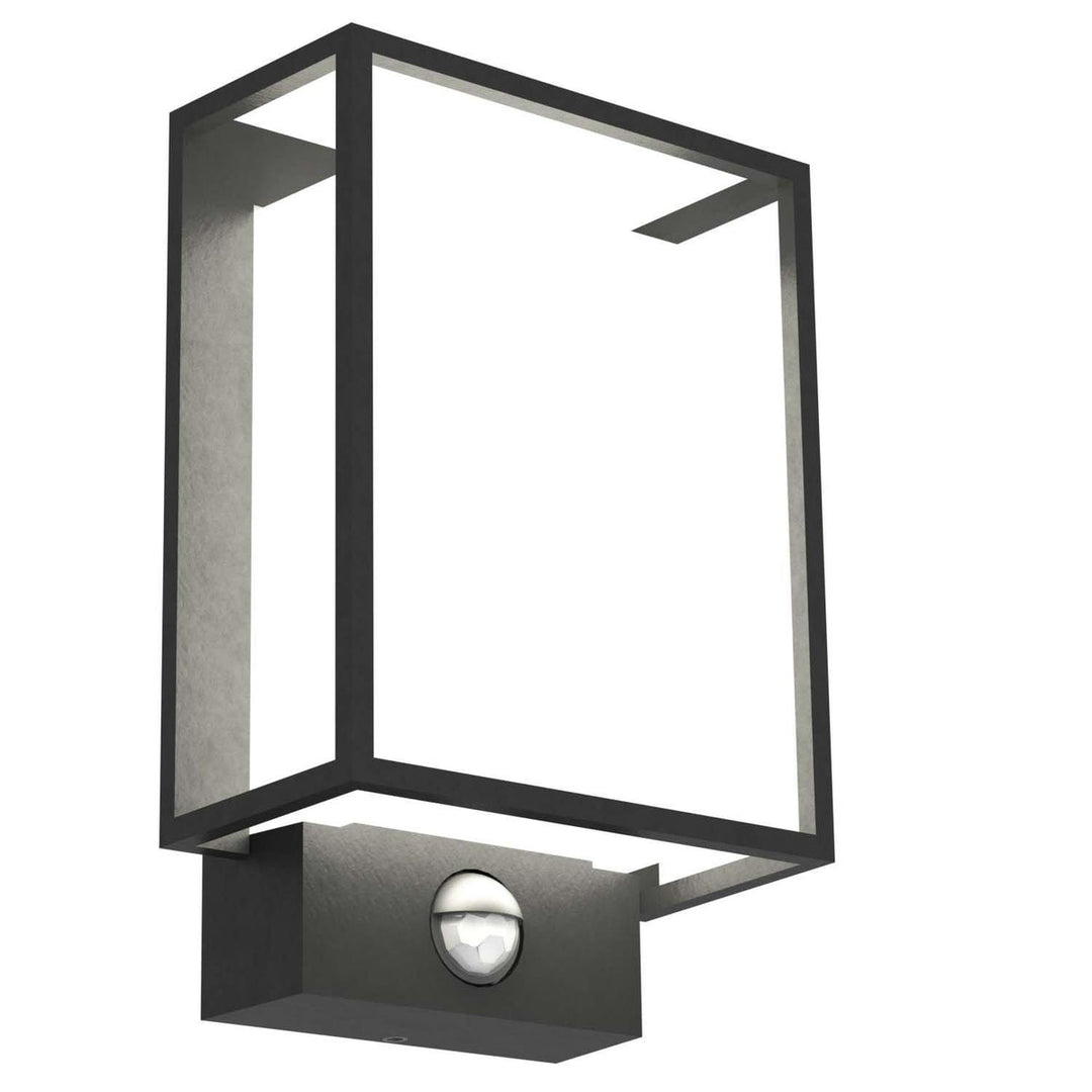 Nestor vegglampe utendørs med sensor IP44 - Svart-Utebelysning vegg veggskjold-Nordlux-Svart-49051503-Lightup.no