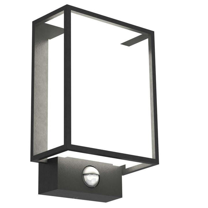 Nestor vegglampe utendørs med sensor IP44 - Svart-Utebelysning vegg veggskjold-Nordlux-Svart-49051503-Lightup.no