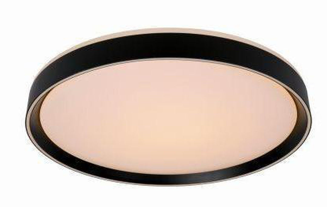 Nuria taklampe 30 cm 18 watt 2700 Kelvin 3-step dim-Taklamper-Lucide-Svart-LC79182/18/30-Lightup.no