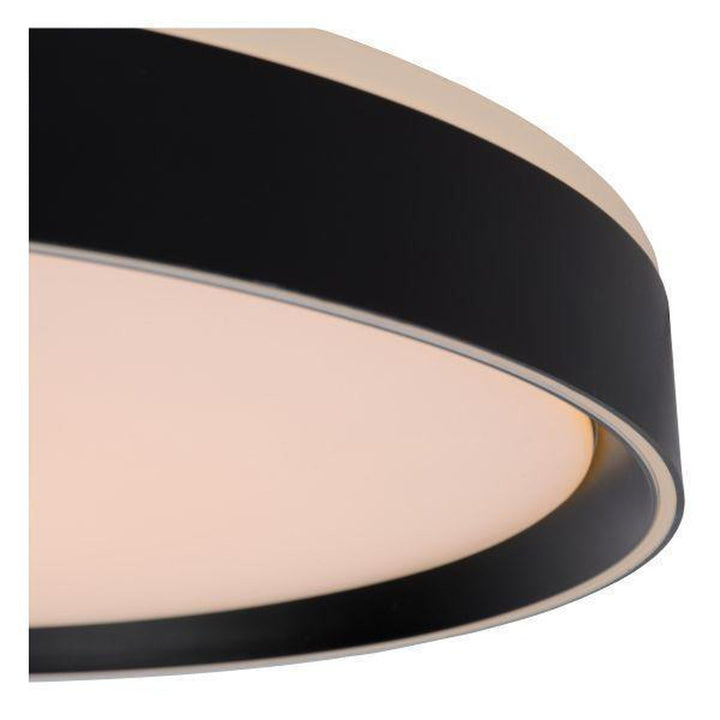 Nuria taklampe 50 cm 36 watt 2700 Kelvin 3-step dim-Taklamper-Lucide-Svart-LC79182/36/30-Lightup.no