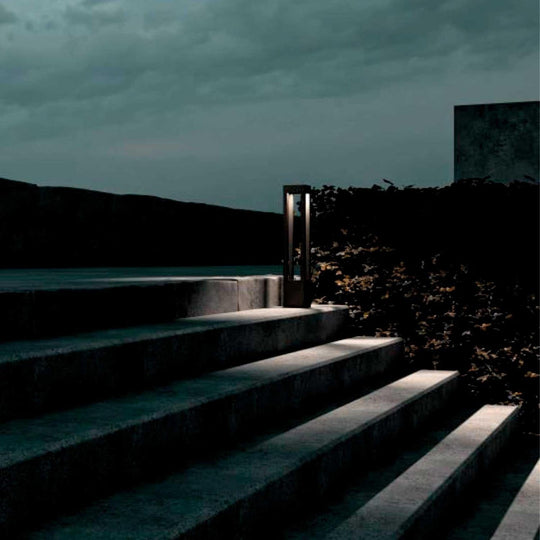 Odin pullert 90 cm utendørs IP65 22W-Utebelysning pullert-LOOM Design-Svart-LF-813-001-Lightup.no