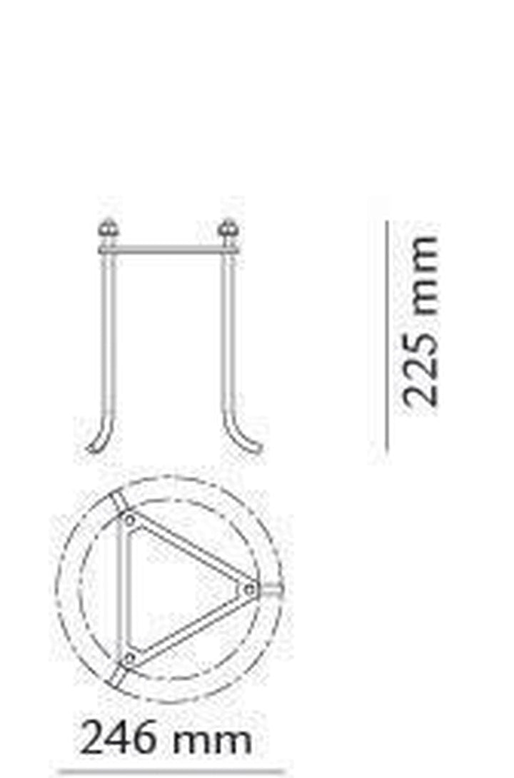 Opus nedgravningsfeste-Utebelysning pullert-Sg Armaturen As-Galvanisert-3104236-Lightup.no