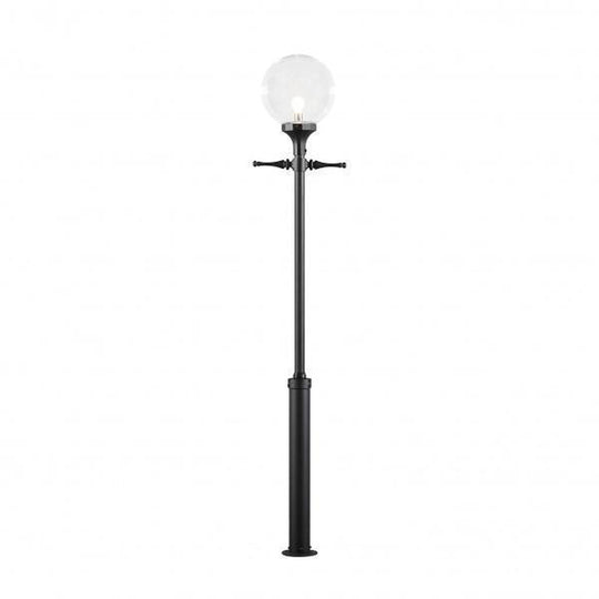 Orion stolpe 240cm - Svart-Utebelysning stolpe-Konstsmide-Svart-468-750-Lightup.no