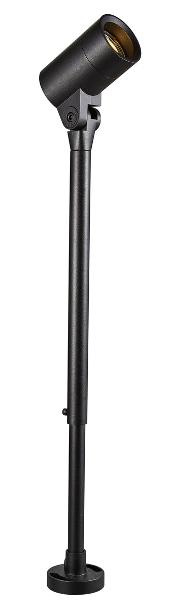 Oz K1 justerbar vegglampe utendørs spot IP65 GU10 - Svart-Utebelysning uplight-NorDesign-Svart-574490105-Lightup.no