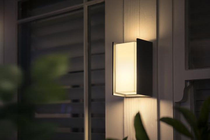 Philips Hue Outdoor Turaco vegglampe, antrasitt-Utebelysning vegg veggskjold-Philips Hue-Grå-915003761403-Lightup.no