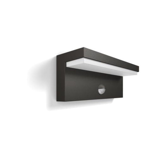 Philips myGarden Bustan vegglampe utendørs IP44 2x4,5W LED m/bevegelses sensor IR - Antrasitt-Utebelysning vegg opp og ned-Philips-Antrasitt-915005378401-Lightup.no