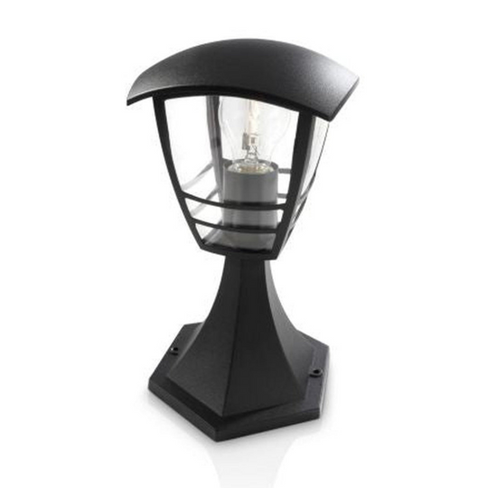Philips myGarden Creek stolpe 30 cm utendørs IP44 - Svart-Utebelysning portstolpe-Philips-Svart-915002790502-Lightup.no