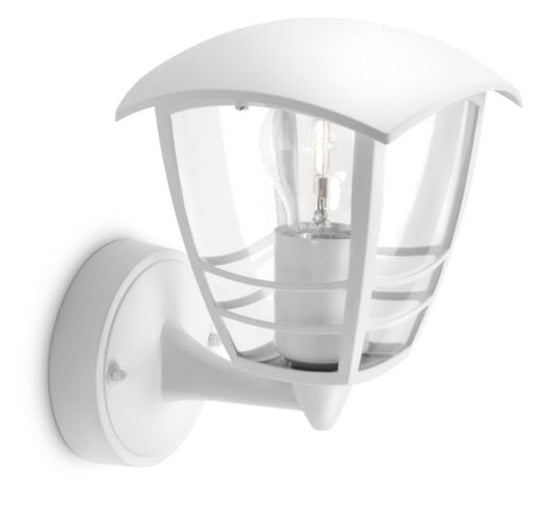Philips myGarden Creek vegglampe opp utendørs IP44 - Hvit-Utebelysning vegg klassisk-Philips-Hvit-915002789602-Lightup.no