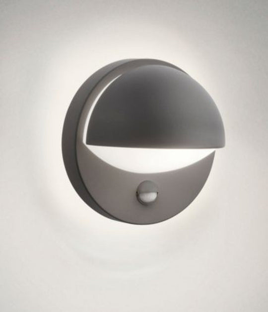 Philips myGarden Juni vegglampe utendørs IP44 E27 m/sensor - Antrasitt-Utebelysning vegg klassisk-Philips-Antrasitt-915002146003-Lightup.no
