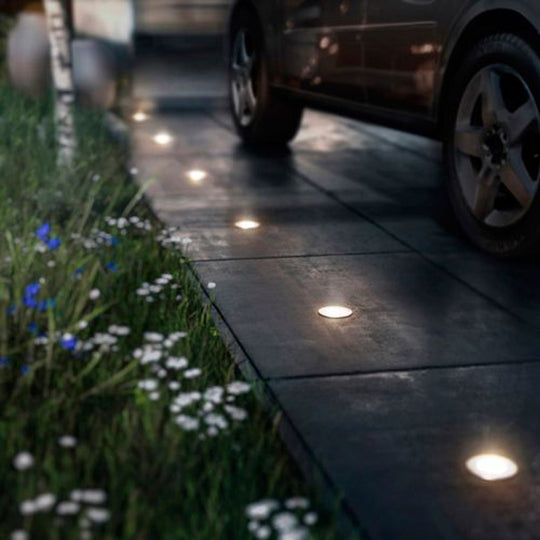 Philips myGarden Moss uplight 3W - Rustfritt stål-Utebelysning uplight-Philips-Stål-915004498701-Lightup.no