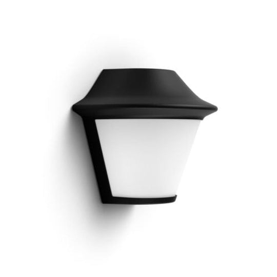 Philips myGarden Serres vegglampe utendørs IP44 - Svart-Utebelysning vegg klassisk-Philips-Svart-915005554201-Lightup.no