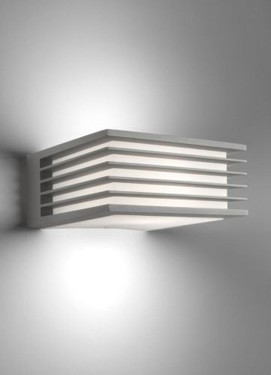 Philips myGarden Shades vegglampe utendørs IP44 E27 - Grå-Utebelysning vegg klassisk-Philips-Grå-915002149903-Lightup.no
