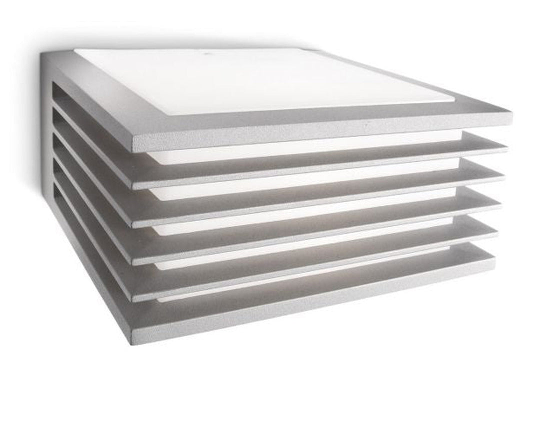 Philips myGarden Shades vegglampe utendørs IP44 E27 - Grå-Utebelysning vegg klassisk-Philips-Grå-915002149903-Lightup.no