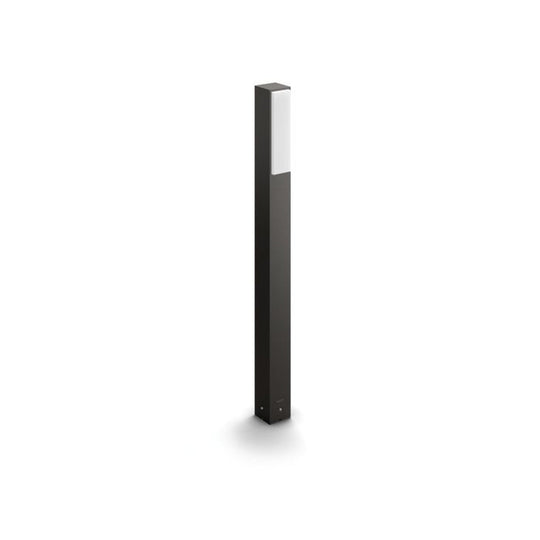Philips myGarden Stratosphere pullert 77 cm utendørs IP44 2x4,5W LED - Antrasitt-Utebelysning pullert-Philips-Antrasitt-915005378901-Lightup.no
