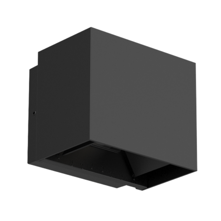 Plaza vegglampe utendørs opp/ned 10W IP65 3000 Kelvin - Svart-Utebelysning vegg opp og ned-Norlux-Svart-101510-2-Lightup.no