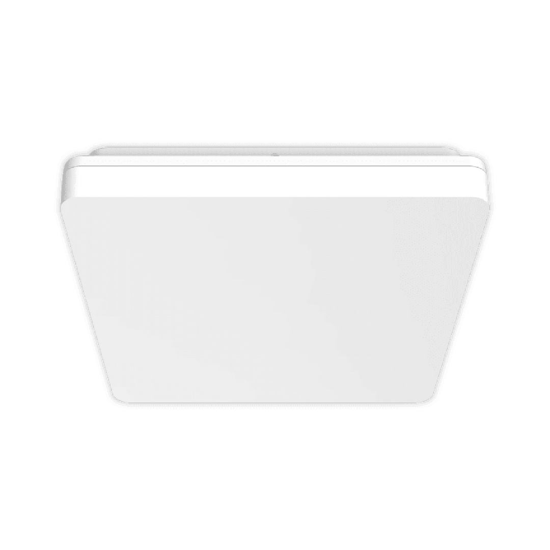 Pollux Square taklampe 40x40cm 30W 3000/4000/5700 Kelvin IP54 - Hvit-Taklamper-Norlux-Hvit-2116-120-3-Lightup.no