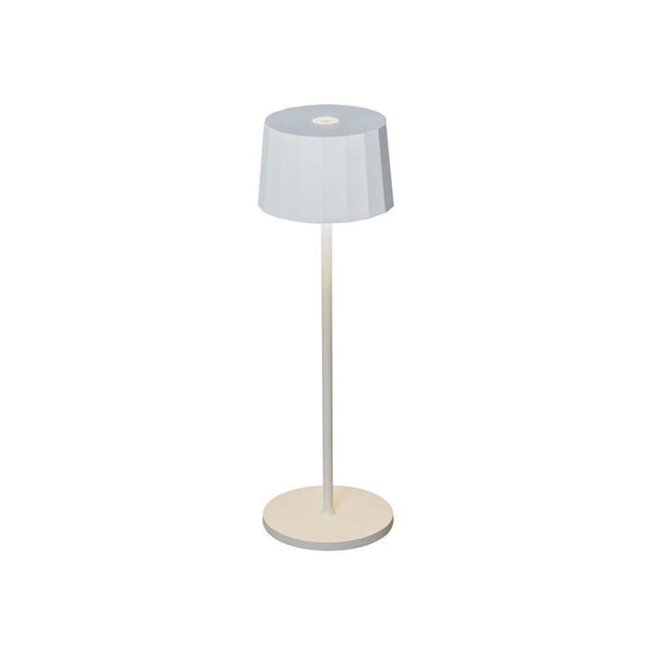 Positano bordlampe oppladbar utendørs IP54 - Hvit-Utebelysning Hagebelysning-Konstsmide-Hvit-7813-250-Lightup.no