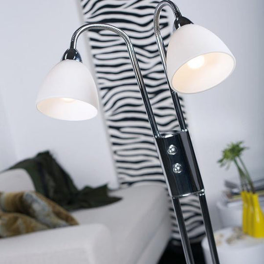 Ray gulvlampe m/dimmer-Gulvlamper-Nordlux-Krom-72224033-Lightup.no