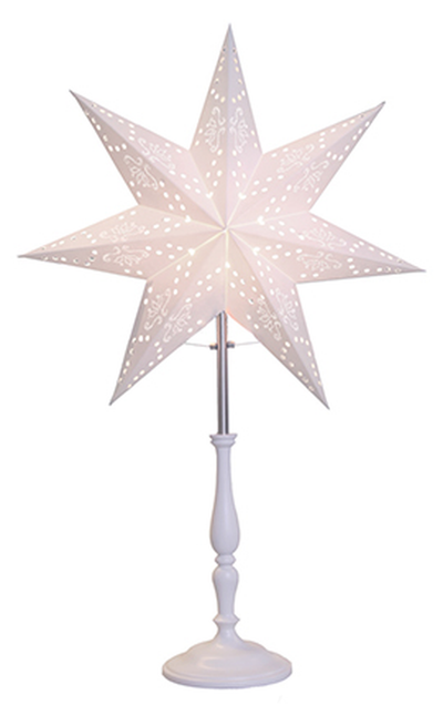 Romantisk mini stjerne med fot-Julebelysning adventstjerne-Star Trading-234-32-Lightup.no