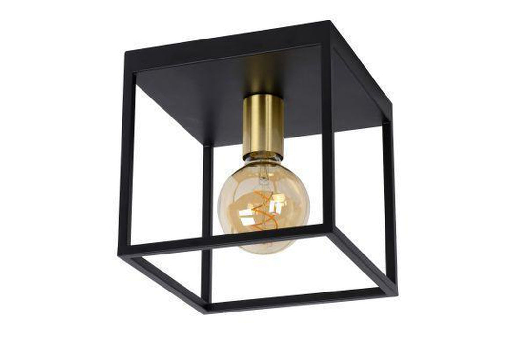 Ruben taklampe - Svart-Taklamper-Lucide-Svart-LC00124/01/30-Lightup.no