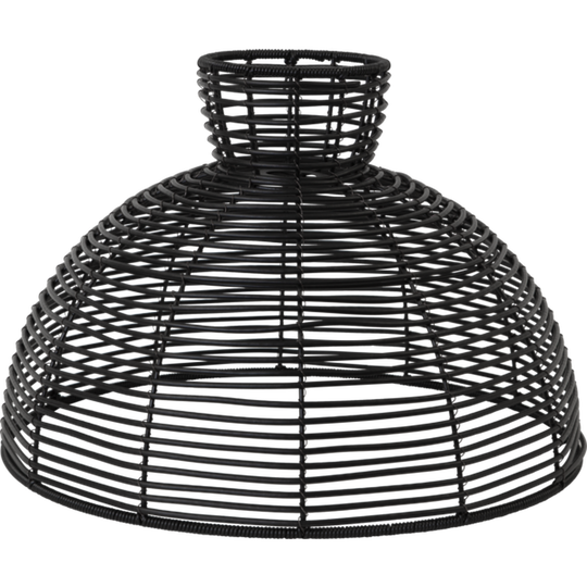 Runde utendørs lampeskjerm 47 cm IP44 - Svart-Utebelysning Hagebelysning-Star Trading-Svart-092-20-Lightup.no