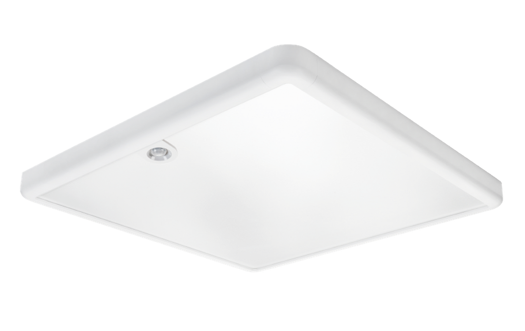 Sense Surface 600 taklampe 28W 4000K IP20 IK10 m/PIR Sensor - Hvit-Taklamper-Sg Armaturen As-Hvit-3300580-Lightup.no
