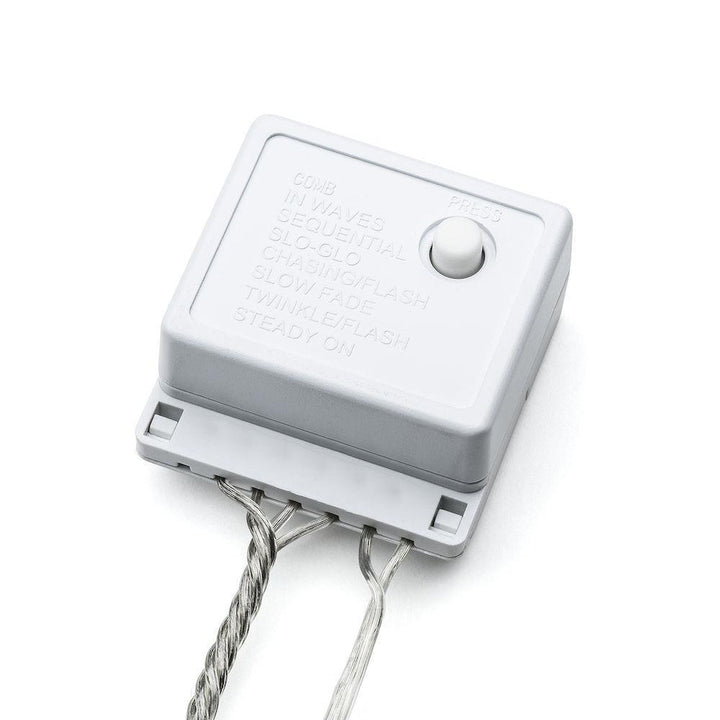 Snøfnugg med 90 varmhvite LED 58 cm IP44 utendørs-Julebelysning dekor og pynt ute-Konstsmide-Hvit-4470-103-Lightup.no