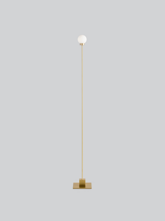 Snowball Gulvlampe - Messing-Gulvlamper-Northern-Messing-NOn__140-Lightup.no