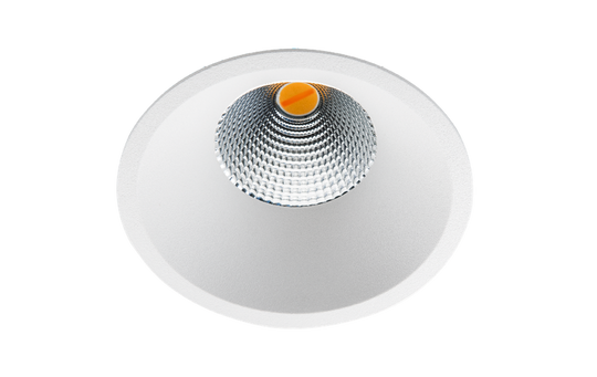 Soft Slim DimToWarm IsoSafe 6W LED 2000-2800K Ra>95 - Hvit-Downlight lavtbyggende-Sg Armaturen As-Hvit-3201634-Lightup.no