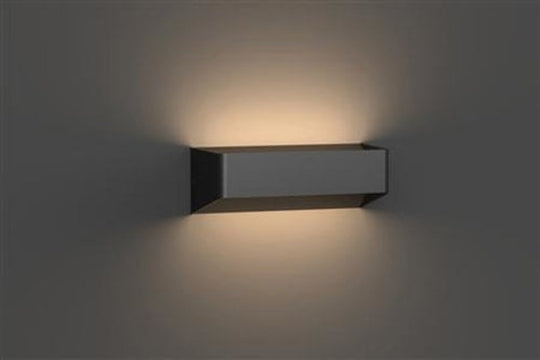 Søgne xl vegglampe opp/ned utendørs IP54 18W 3000K - Svart-Utebelysning vegg opp og ned-Aneta Lighting-Svart-AP-3102553-Lightup.no